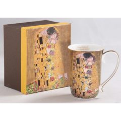 Porcelánbögre 400ml, Klimt:The Kiss