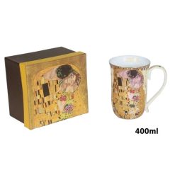 Porcelánbögre 400ml, Klimt : The Kiss