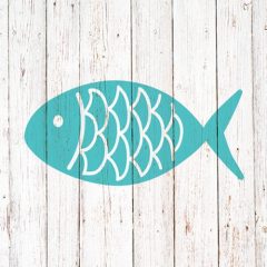 Cabana Fish papírszalvéta 33x33cm,20db-os