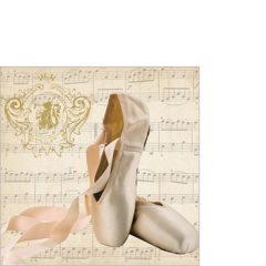 Concerto Ballet papírszalvéta 25x25cm,20db-os