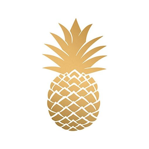 Golden Pineapple papírszalvéta 25x25cm,20db-os