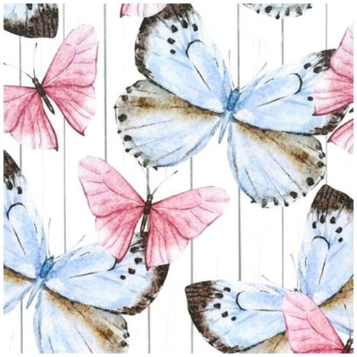 Butterfly Dream papírszalvéta 33x33cm,20db-os
