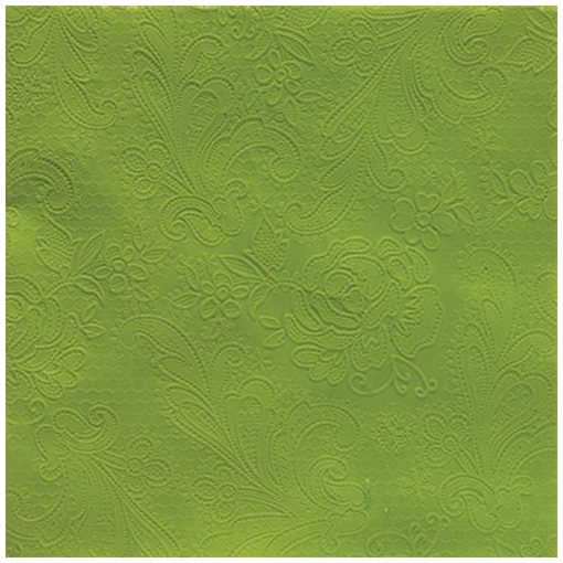 Lace Embossed greenery dombornyomott papírszalvéta 33x33cm,15db-os