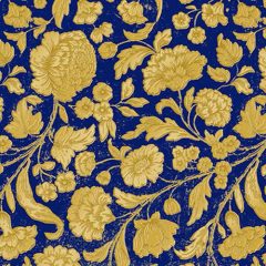   George V.embossed gold/blue dombornyomott papírszalvéta 33x33cm,15db-os