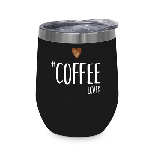 Rozsdamentes acél hőtartó pohár 0,35l, Coffee Lover