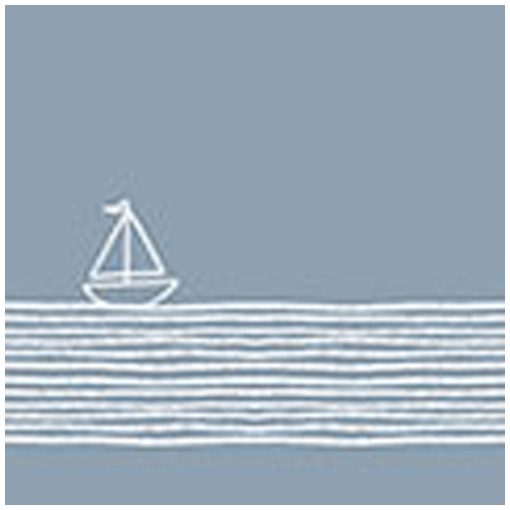 Pure Sailing Blue papírszalvéta 33x33cm,20db-os