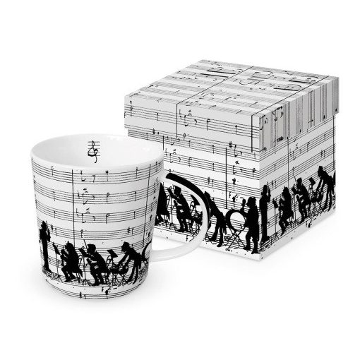 Porcelánbögre 0,35l dobozban, Orchestra