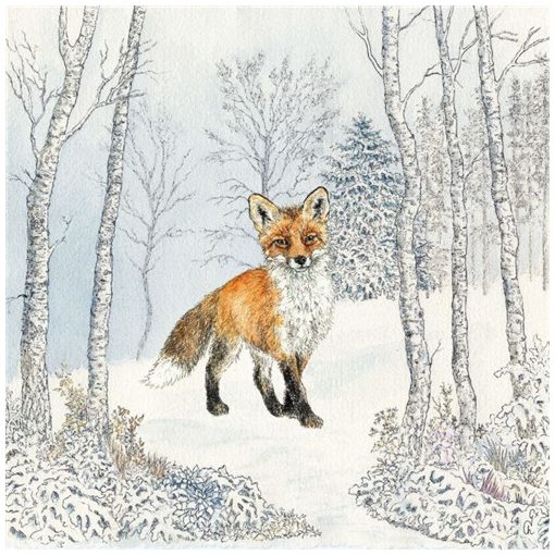 Renard Hiver papírszalvéta 33x33cm, 20db-os