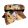 Szemüvegtok textilbevonatú,törlőkendővel,16x4x6,5cm,Klimt:The Kiss