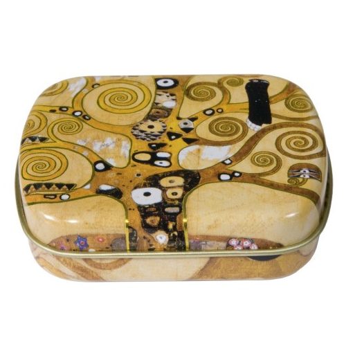 Fémdoboz 6,3x1,8x5,2cm, Klimt: Életfa