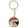 Kulcstartó fémkarika egyoldalas, Klimt:Anya gyermekével