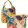 Táska a táskában, polyester,Klimt:Lady with Fan,42x48cm,összehajtva 16x13cm