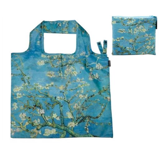 ECO bevásárló táska, tasakban, Van Gogh: Mandulavirágzás