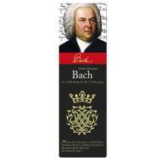Könyvjelző 5x16cm,Bach