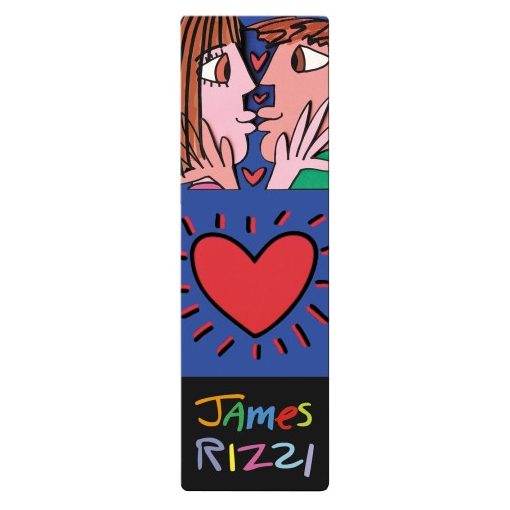 Könyvjelző 5x16cm, James Rizzi: The Love of My Love