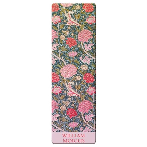 Könyvjelző 5x16cm, William Morris: Design with Flowers