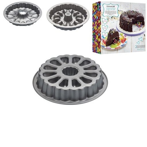 Tapadásmentes süteménysütő 2 db-os szett, zsebformázós, tölteléknek, 28x5cm, KitchenCraft Bakeware