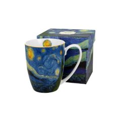 Porcelánbögre 380ml dobozban, Van Gogh: Csillagos éj