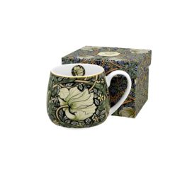 Porcelánbögre 430ml, dobozban, William Morris: Pimpernel