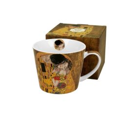 Porcelánbögre 610ml, dobozban, Klimt:The Kiss