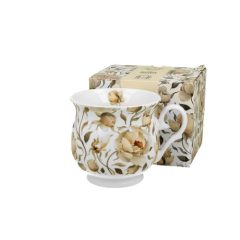 Porcelánbögre 500ml,dobozban, English Roses White