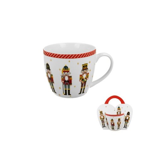 Nutcrackers & Ballerina porcelánbögre 460ml, díszcsomagolásban