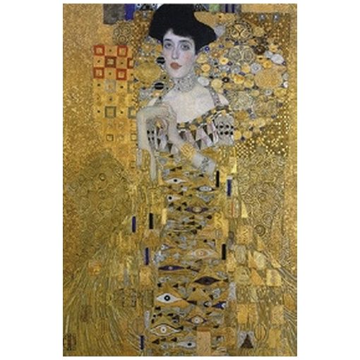 Jegyzettömb 110x165mm, 144 vonalas oldal,Klimt:Adele