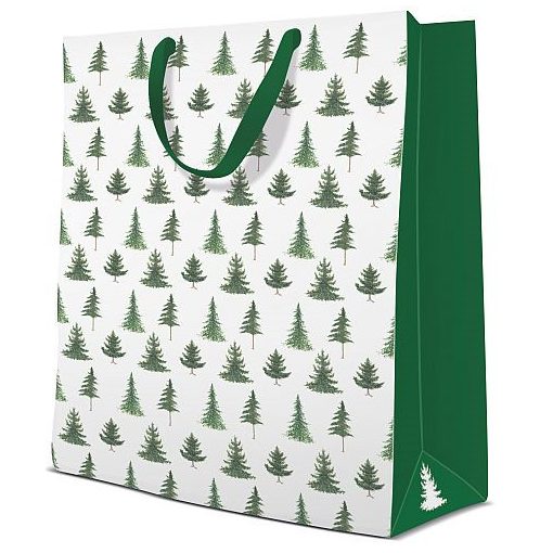 Conifer Trees papír ajándéktáska large 26,5x33,5x13cm