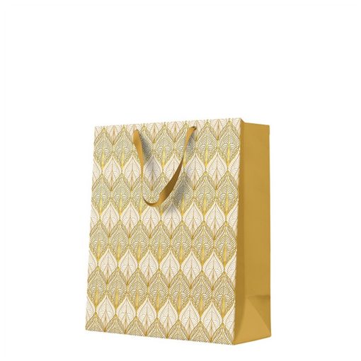 Ornamental Gold Tile papír ajándéktáska premium large 26,5x33,5x13cm