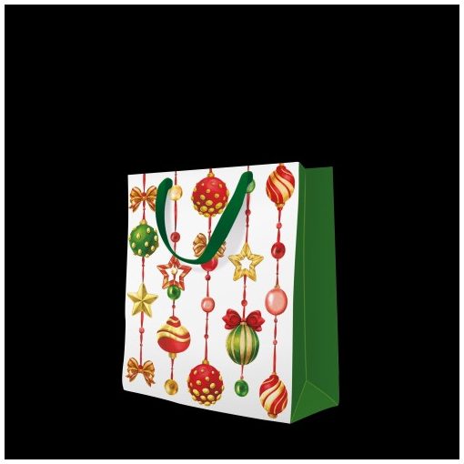 Adorned Ornaments papír ajándéktáska medium 20x25x10cm