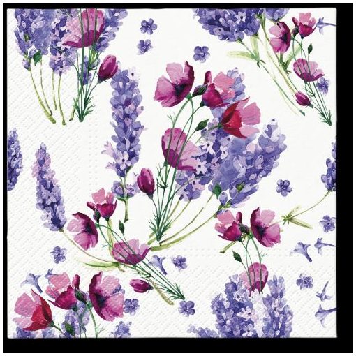 Fragrant Lavender papírszalvéta 33x33cm,20db-os