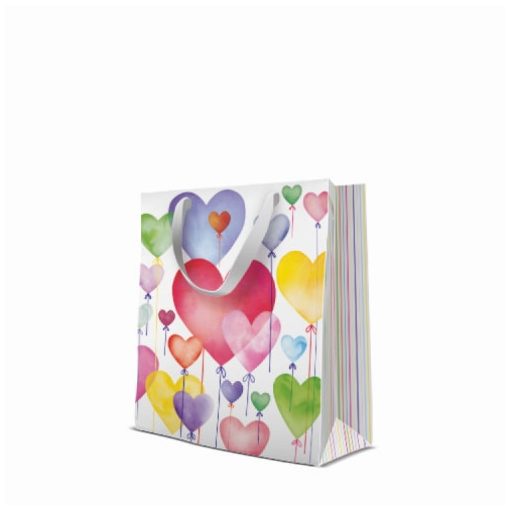 Premium Lovely Baloons papír ajándéktáska premium medium 20x25x10cm