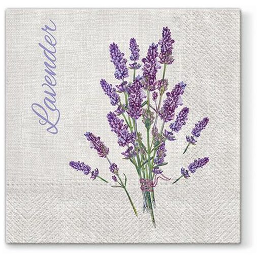 Lavender for You papírszalvéta 33x33cm, 20db-os