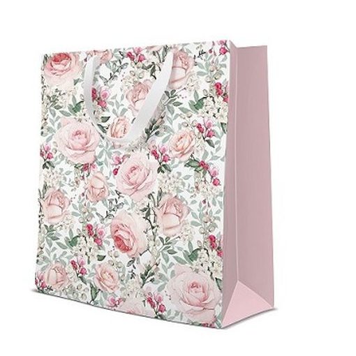 Gorgeous roses papír ajándéktáska large 26,5x33,5x13cm