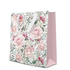 Gorgeous Roses  papír ajándéktáska medium 20x25x10cm
