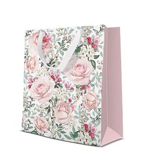 Gorgeous Roses  papír ajándéktáska medium 20x25x10cm