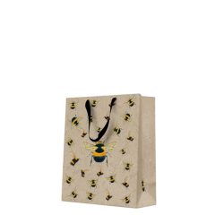 Dancing Bees papír ajándéktáska medium 20x25x10cm