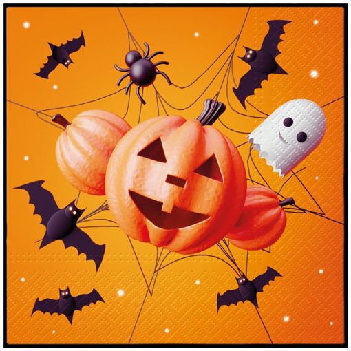 Fanny halloween papírszalvéta 33x33cm, 20db-os