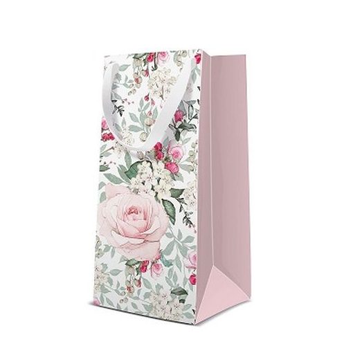 Gorgeous Roses  papír ajándéktáska keskeny  10x22x7cm
