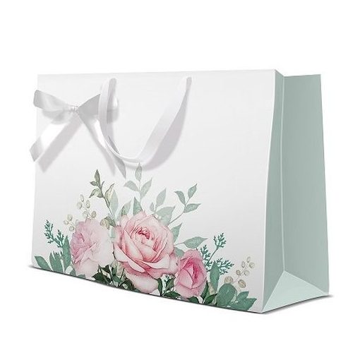 Gorgeous roses papír ajándéktáska horizontal 33,5x26,5x13cm