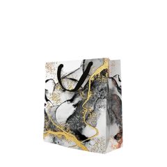   P.W.AGB1022903 Marble papír ajándéktáska premium medium 20x25x10cm