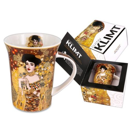 Porcelánbögre Klimt dobozban,350ml,Klimt:Adele Bloch