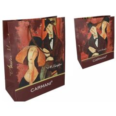 Ajándéktáska papír 40x30x15cm, Modigliani