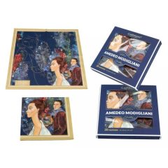 Papírszalvéta díszdobozban 33x33cm, 20db-os, Modigliani