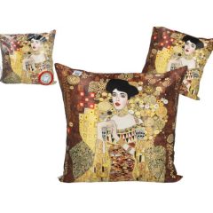 Párna 45x45cm,polyester, Klimt:Adele Bloch