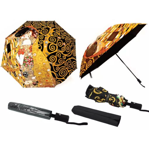 Esernyő 100cm,összezárva 24cm, Klimt: The Kiss