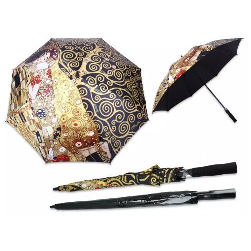 Esernyő, Hossz: 93 cm, dia: 120 cm, Klimt: Csók