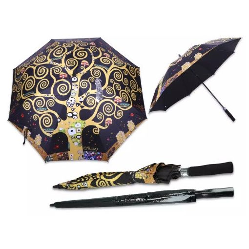 Esernyő, Hossz: 93 cm, dia: 120 cm, Klimt: Életfa