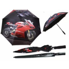   Esernyő, hossz: 93 cm, dia: 120 cm, Ducati Corse és Kawasaki Ninja