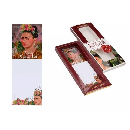 Mágneses notesz 6x18cm,Frida Kahlo: Önarckép Dr.Eloessernek dedikálva